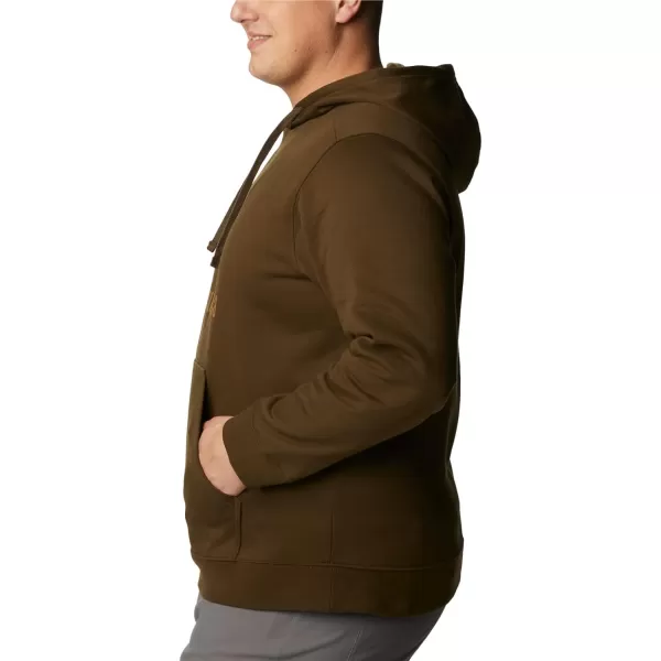 imageColumbia Mens Trek HoodieOlive GreenCsc Stacked Graphic