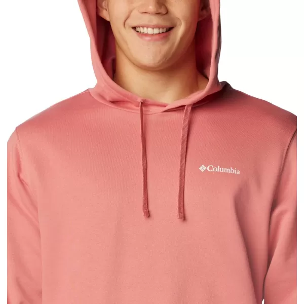 imageColumbia Mens Trek HoodiePink AgaveCsc Sleeve Logo
