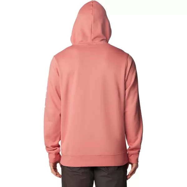 imageColumbia Mens Trek HoodiePink AgaveCsc Sleeve Logo