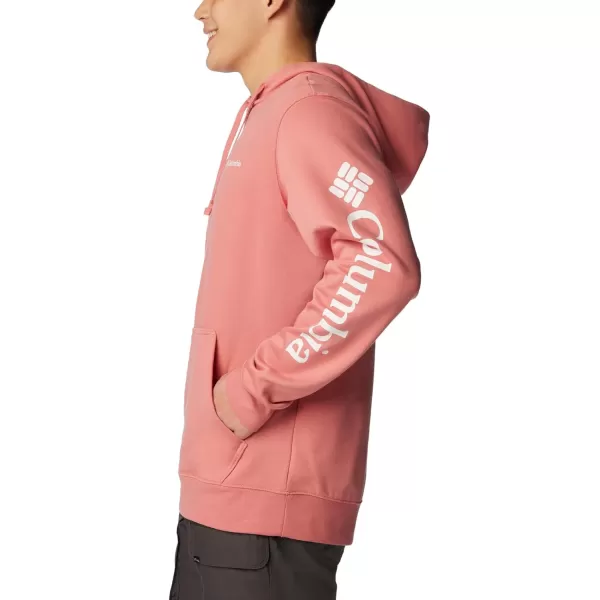 imageColumbia Mens Trek HoodiePink AgaveCsc Sleeve Logo