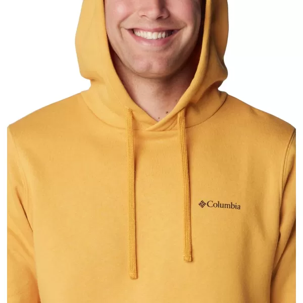 imageColumbia Mens Trek HoodieRaw Honey  Csc Sleeve Logo