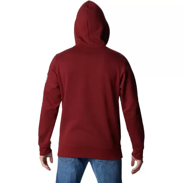 imageColumbia Mens Trek HoodieRed JasperCsc Sleeve Logo
