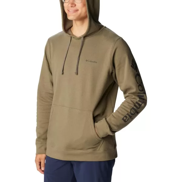 imageColumbia Mens Trek HoodieStone Green  Csc Sleeve Logo