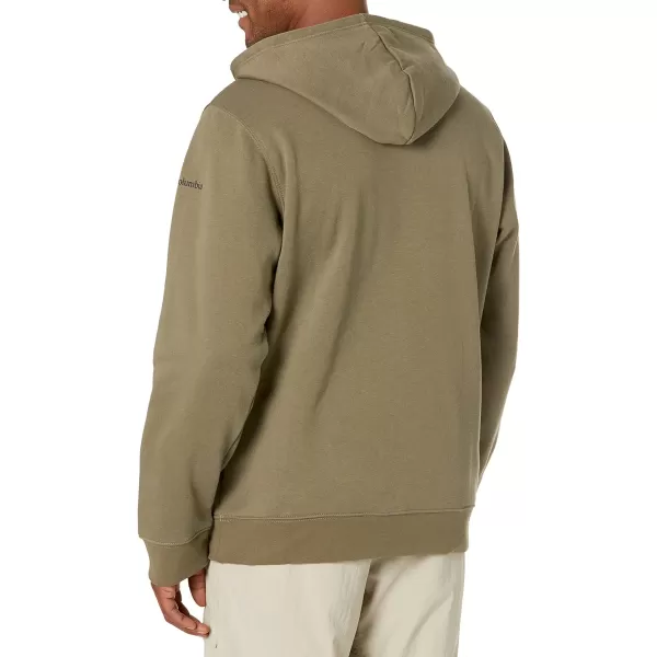 imageColumbia Mens Trek HoodieStone GreenCentered Gem Logo