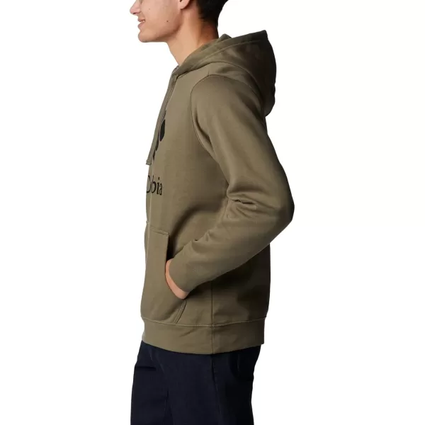 imageColumbia Mens Trek HoodieStone GreenCsc Stacked Graphic