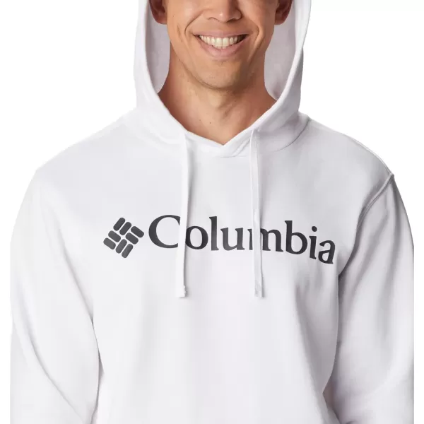 imageColumbia Mens Trek HoodieWhiteCsc Branded Logo