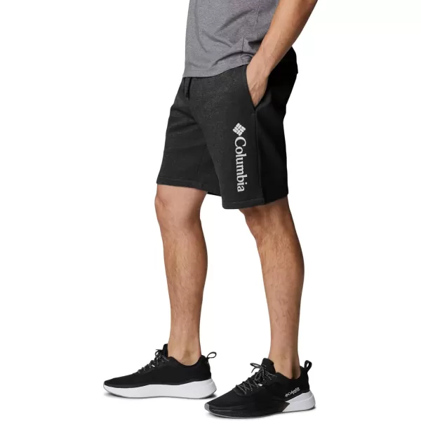 imageColumbia Mens Trek ShortBlackWhite Vertical Logo