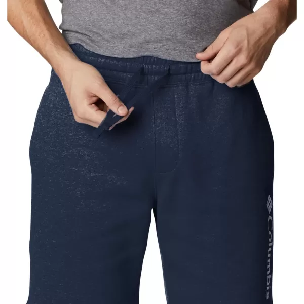 imageColumbia Mens Trek ShortCollegiate NavyWhite Vertical Logo