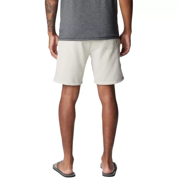 imageColumbia Mens Trek ShortDark StoneWhite Vertical Logo