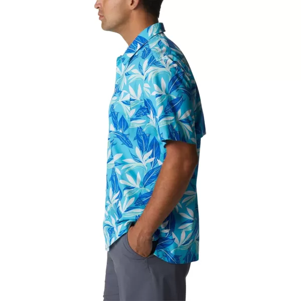 imageColumbia Mens Trollers Best Short Sleeve ShirtAtoll Tuna Paradise Print
