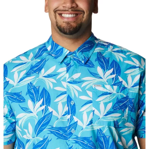imageColumbia Mens Trollers Best Short Sleeve ShirtAtoll Tuna Paradise Print