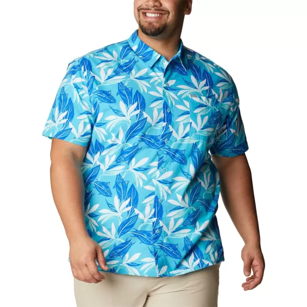 imageColumbia Mens Trollers Best Short Sleeve ShirtAtoll Tuna Paradise Print