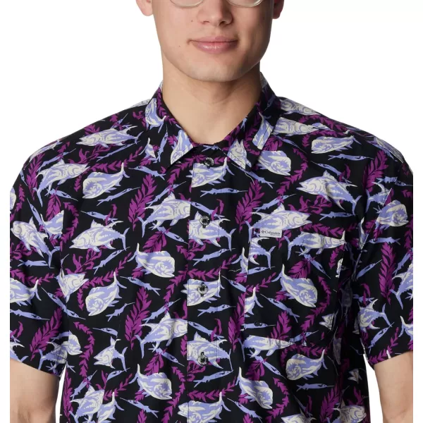 imageColumbia Mens Trollers Best Short Sleeve ShirtBlack Ballybait Print