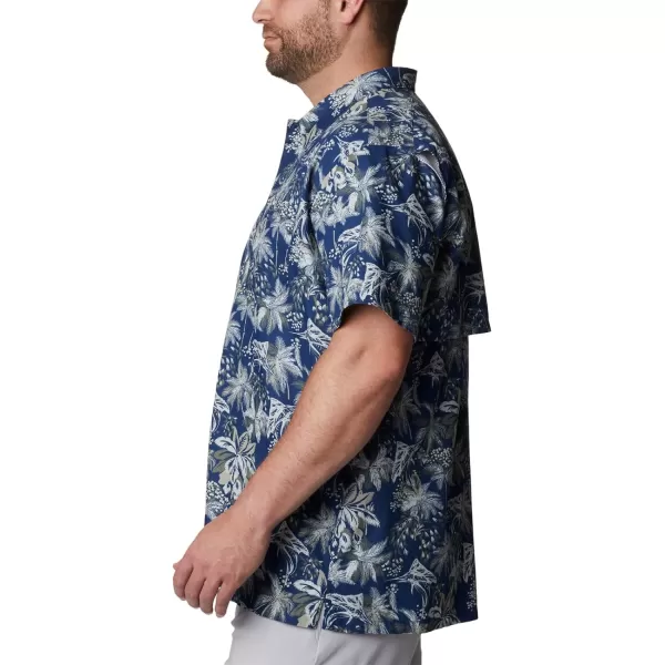imageColumbia Mens Trollers Best Short Sleeve ShirtCarbon Festive Fishin Print