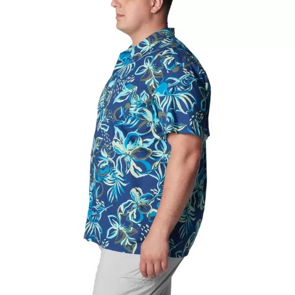 imageColumbia Mens Trollers Best Short Sleeve ShirtCarbon Wildwaters Print