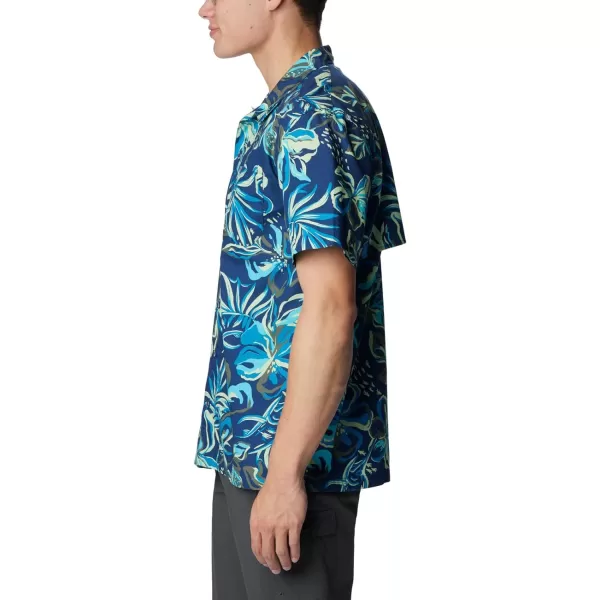 imageColumbia Mens Trollers Best Short Sleeve ShirtCarbon Wildwaters Print