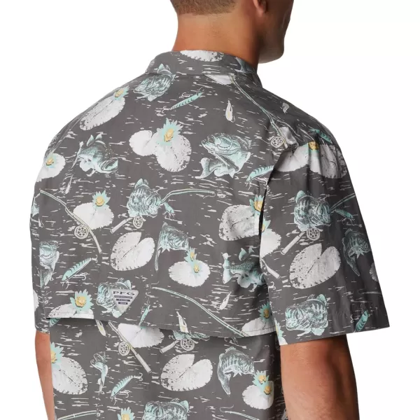 imageColumbia Mens Trollers Best Short Sleeve ShirtCity Grey Bassman