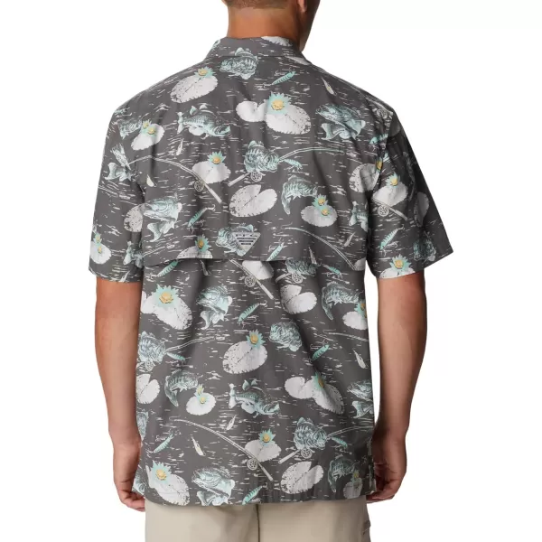 imageColumbia Mens Trollers Best Short Sleeve ShirtCity Grey Bassman