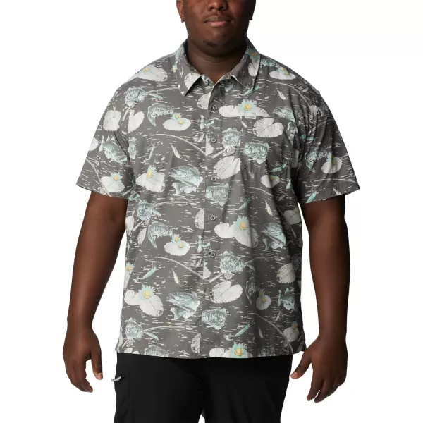 imageColumbia Mens Trollers Best Short Sleeve ShirtCity Grey Bassman