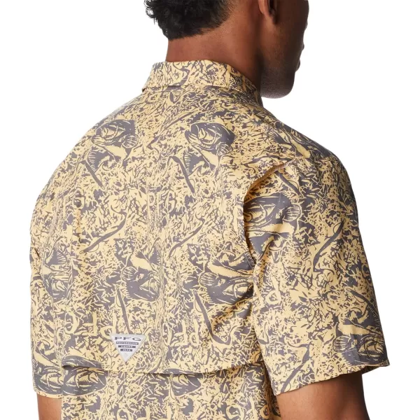 imageColumbia Mens Trollers Best Short Sleeve ShirtCocoa Butter Bass Baiting