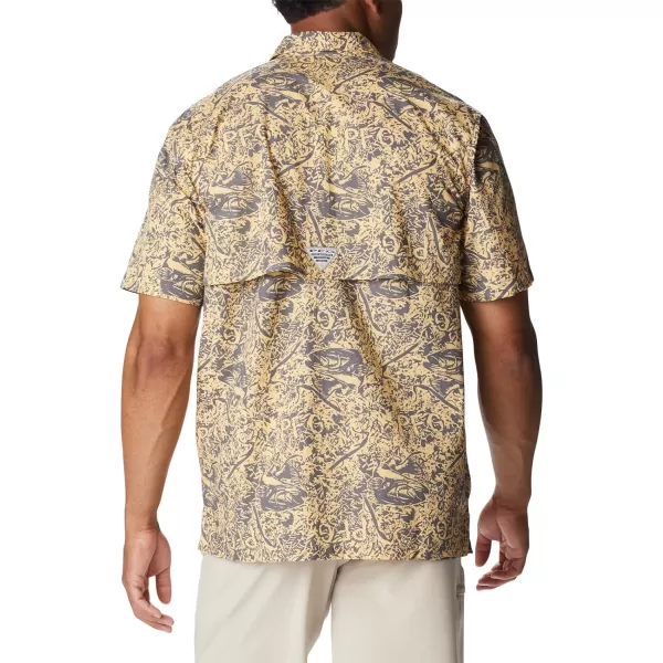 imageColumbia Mens Trollers Best Short Sleeve ShirtCocoa Butter Bass Baiting