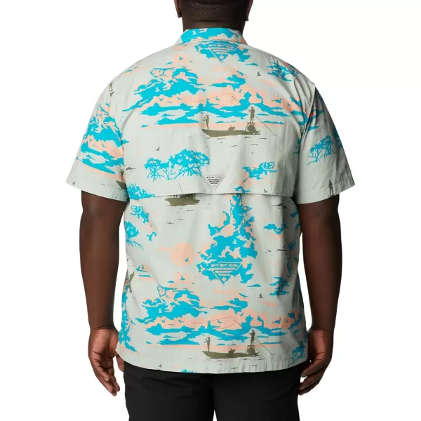 imageColumbia Mens Trollers Best Short Sleeve ShirtCool Green Casting Kings