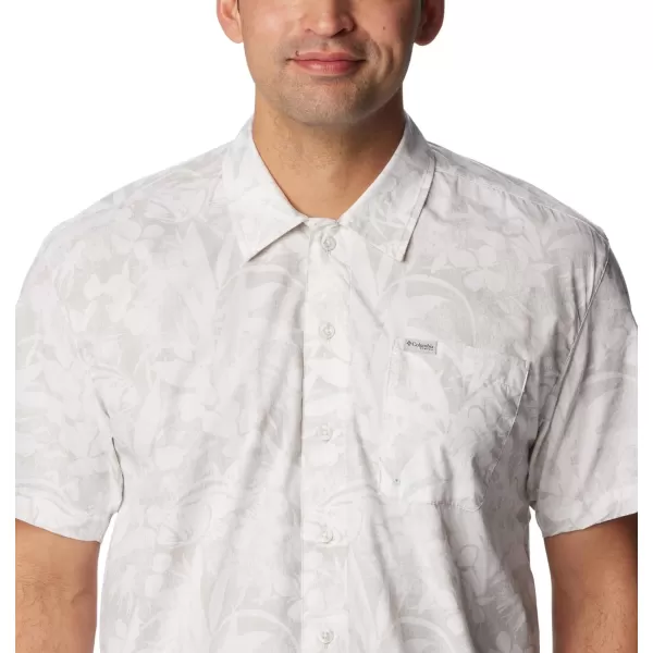 imageColumbia Mens Trollers Best Short Sleeve ShirtCool Grey Basstyle Print