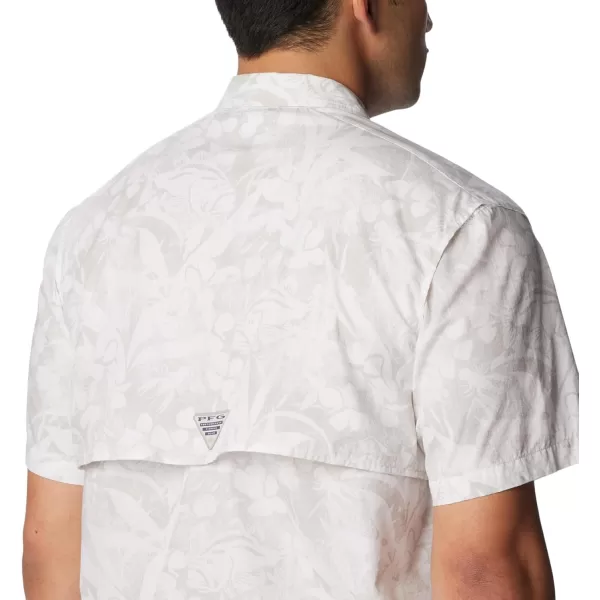 imageColumbia Mens Trollers Best Short Sleeve ShirtCool Grey Basstyle Print
