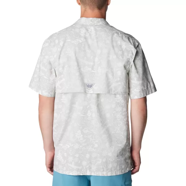 imageColumbia Mens Trollers Best Short Sleeve ShirtCool GreyKahawai