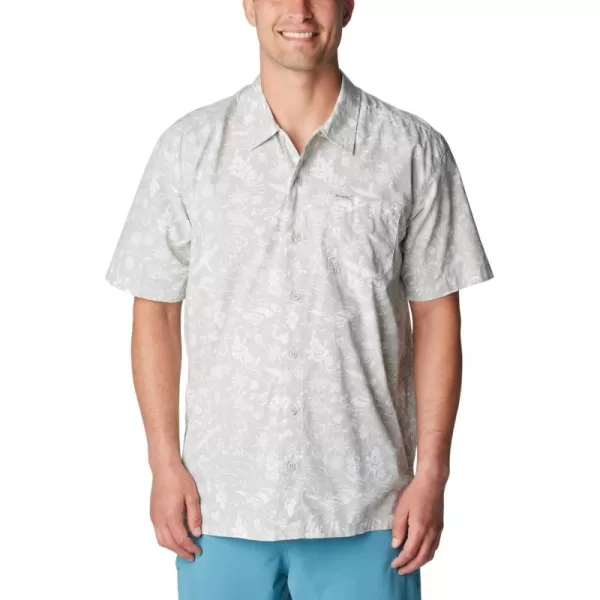 imageColumbia Mens Trollers Best Short Sleeve ShirtCool GreyKahawai