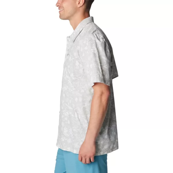 imageColumbia Mens Trollers Best Short Sleeve ShirtCool GreyKahawai