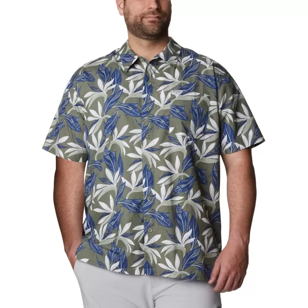 imageColumbia Mens Trollers Best Short Sleeve ShirtCypress Tuna Paradise Print