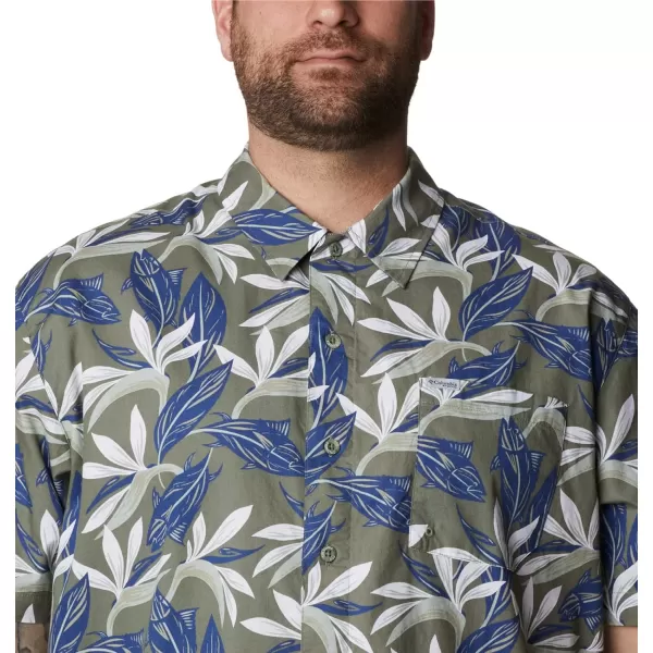 imageColumbia Mens Trollers Best Short Sleeve ShirtCypress Tuna Paradise Print
