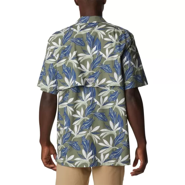 imageColumbia Mens Trollers Best Short Sleeve ShirtCypress Tuna Paradise Print