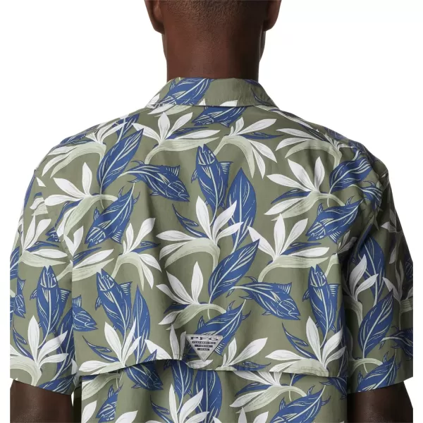 imageColumbia Mens Trollers Best Short Sleeve ShirtCypress Tuna Paradise Print