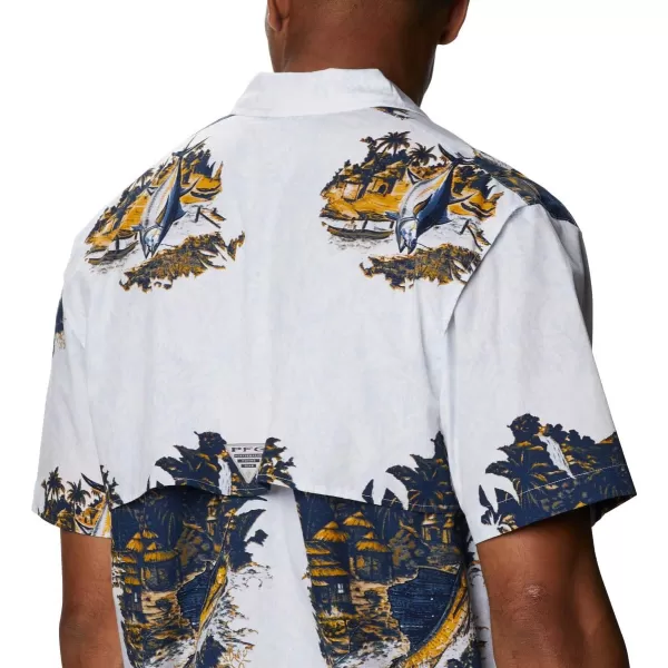 imageColumbia Mens Trollers Best Short Sleeve ShirtDaydream Sailfish Village Print