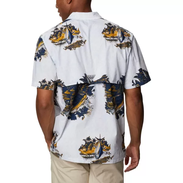 imageColumbia Mens Trollers Best Short Sleeve ShirtDaydream Sailfish Village Print