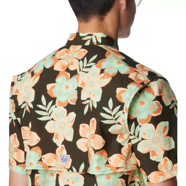 imageColumbia Mens Trollers Best Short Sleeve ShirtDeep OliveBotanicraze
