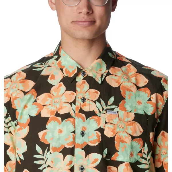 imageColumbia Mens Trollers Best Short Sleeve ShirtDeep OliveBotanicraze