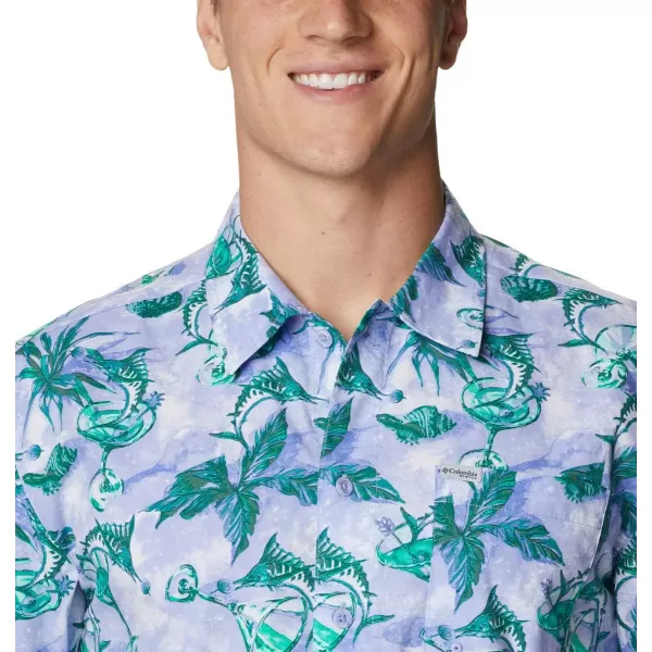 imageColumbia Mens Trollers Best Short Sleeve ShirtFairytale Martini Marlin Print