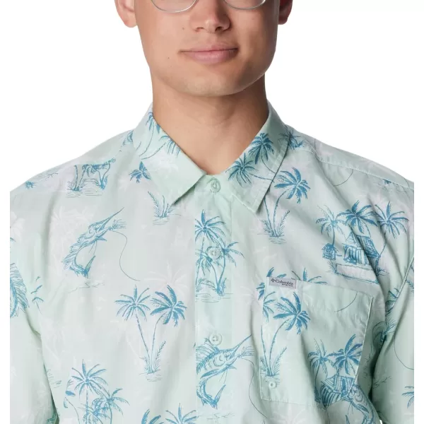imageColumbia Mens Trollers Best Short Sleeve ShirtIcy MornScribbled