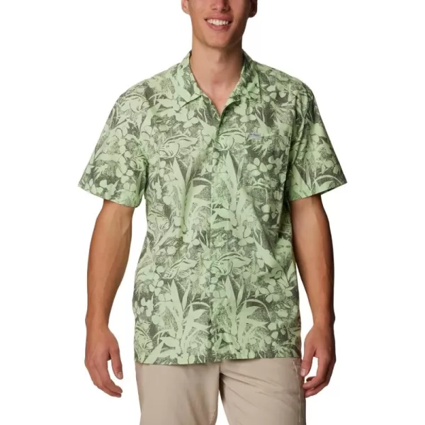 imageColumbia Mens Trollers Best Short Sleeve ShirtKey West Basstyle Print