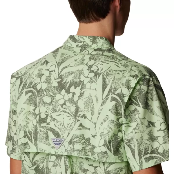 imageColumbia Mens Trollers Best Short Sleeve ShirtKey West Basstyle Print
