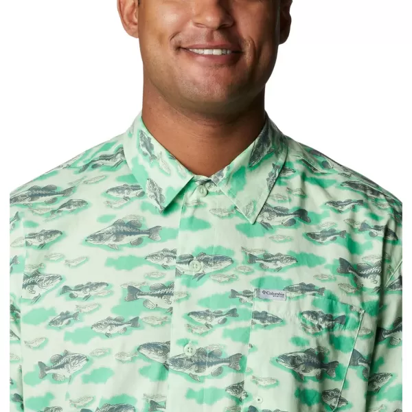 imageColumbia Mens Trollers Best Short Sleeve ShirtKey West Bigmouth Print