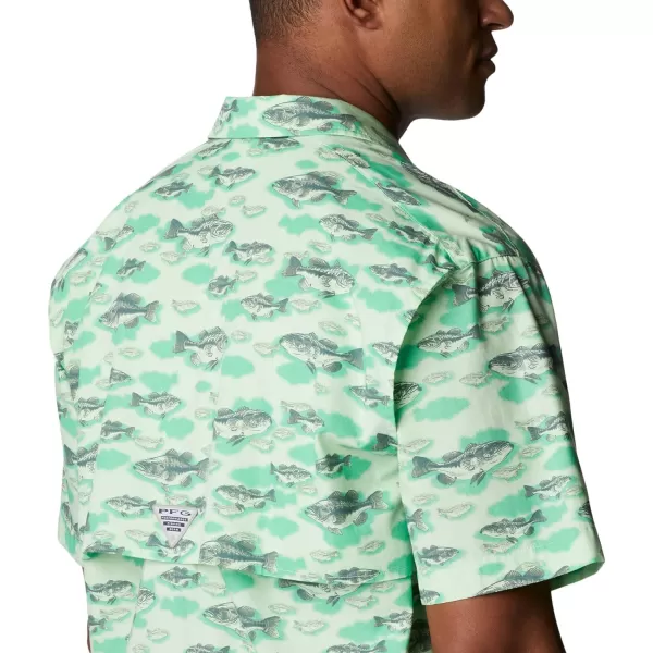 imageColumbia Mens Trollers Best Short Sleeve ShirtKey West Bigmouth Print