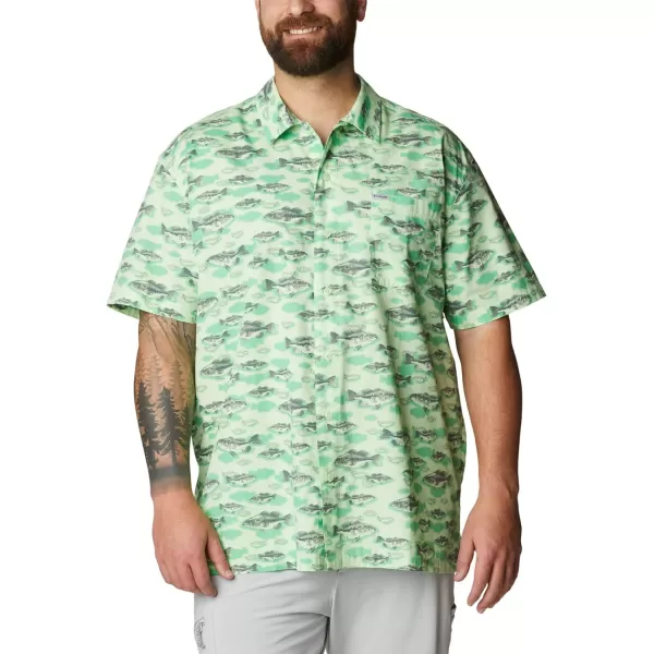imageColumbia Mens Trollers Best Short Sleeve ShirtKey West Bigmouth Print