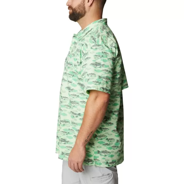 imageColumbia Mens Trollers Best Short Sleeve ShirtKey West Bigmouth Print