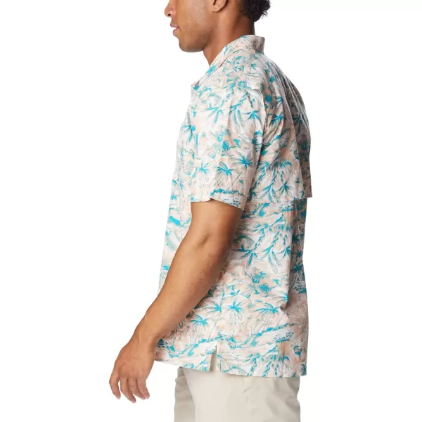 imageColumbia Mens Trollers Best Short Sleeve ShirtLight Coral Seaday