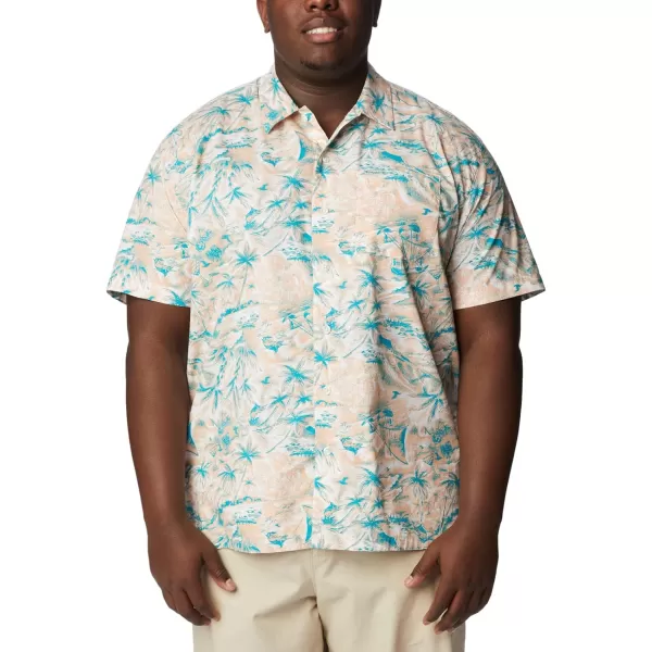 imageColumbia Mens Trollers Best Short Sleeve ShirtLight Coral Seaday