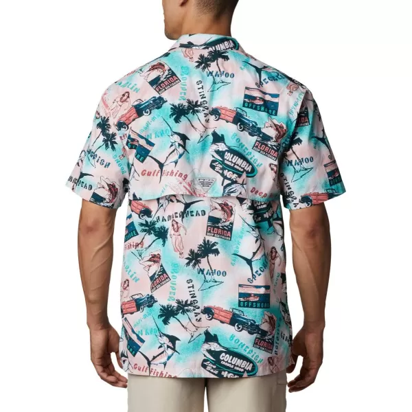 imageColumbia Mens Trollers Best Short Sleeve ShirtSalmon Offshore Archive Print